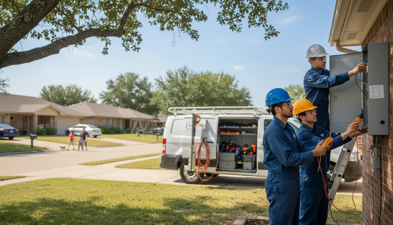 Certified electrician providing emergency electrical services in Rossville, GA